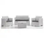 Set esterno Bica 9067 NEBRASKA 2 Bianco
