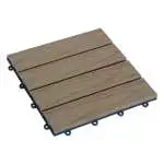 11x Pavimento esterno Amicasa H T701 Teak black