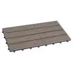 5x Pavimento esterno Amicasa H T702 Teak black