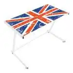 Scrivania Yes Everyday 0710348 ENGLISH Bianco e Rosso e Blu