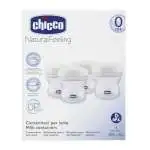 Contenitore per latte Chicco NATURAL FEELING, modello 00002257200000, Set 4 Pz, per conservazione del latte materno