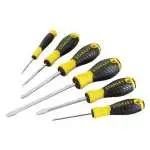 Set di cacciaviti Stanley ESSENTIAL, modello STHTO 60208, per lavori di avvitamento e smontaggio