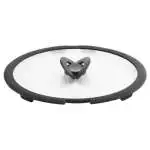 Coperchio Lagostina INGENIO, modello 010244060128, Trasparente e Grigio, per una cucina versatile e moderna