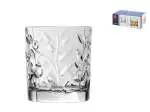Rcr Set 6 Bicchieri In Vetro Trasparente Sonoro Cl33, Laurus Dof