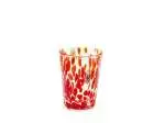 12x Bicchiere singolo in stile veneziano della marca H&H multicolor forma conica 5cl