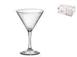 12x Calici In Vetro Trasparente Bartender Per Martini Cl17
