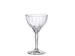 Set 6 Calici Florian Vetro Piede Trasparente Per Champagne 24Cl