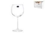 6x Calici In Vetro Trasparente Enoteca Per Degustazione Cl57