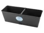 Cassetta Con Raccoglitore Di Acqua Liberty, 50Cm, Grafite