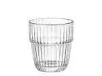 Scatola 36 Bicchieri In Vetro Trasparente Barshine Per Rocks Cl 30,5