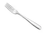 12x Forchette In Acciaio Inox Da Tavola 'Uno', Argento