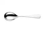 12x Cucchiaini Audrey Per Brodo In Acciaio Inox Cm18, Argento
