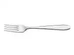12x Forchette Da Tavola Ritz In Acciaio Inox, Argento