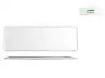 Vassoio In Acciaio Inox Bartender Rettangolare 60X20Cm, Argento