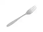 12x Forchettine In Acciaio Inox Da Dolce Ischia, Argento