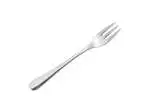 12x Forchettine In Acciaio Inox Da Dolce Hotel, Argento