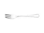 12x Forchettine Da Dolce Byron In Acciaio Inox, Argento