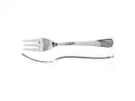 12x Forchettine Da Dolce In Acciaio Inox Coliseum, Argento