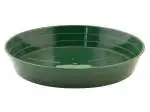 25x Sottovasi In Plastica Moplen Euro Cm18 Verde