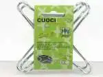 Confezione di 2 riduttori per gas con filo inox di  cm 12