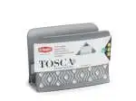 Portatovaglioli Verticale Tosca Polipropilene Grigio Cm15X8,5X11H