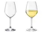 12x Calici In Vetro Trasparente Restaurant Per Vino Bianco Cl44