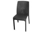 4x Sedia Virginia Bistro Antracite, 47X59X86Cm, Bica