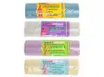 20x Rotolo 10 Sacchi Immondizia Colore Assortito 70X110Cm, Plastica mista