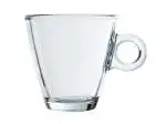 12x Tazze In Vetro Trasparente Senza Piatti Easybar Te' Cl32