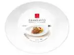 Piatto In Vetro Opale Bianco Grangusto Steak 31X26Cm