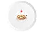 Piatto In Vetro Opale Bianco Grangusto Pizza Cm33,5