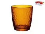 Set 6 bicchieri in vetro arancione Bormioli 30 Cl Bormioli Rocco