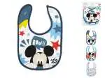 Set 3 Bavaglini Lulabi Disney Mickey Icon In Cottone