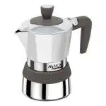Caffettiera Pedrini MYMOKA, modello 02CF095, Cromo lucido, per caffè tradizionale