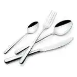 Set posate tavola Lagostina AMBRA, modello 14451652724, in Acciaio lucido, per eleganza a tavola