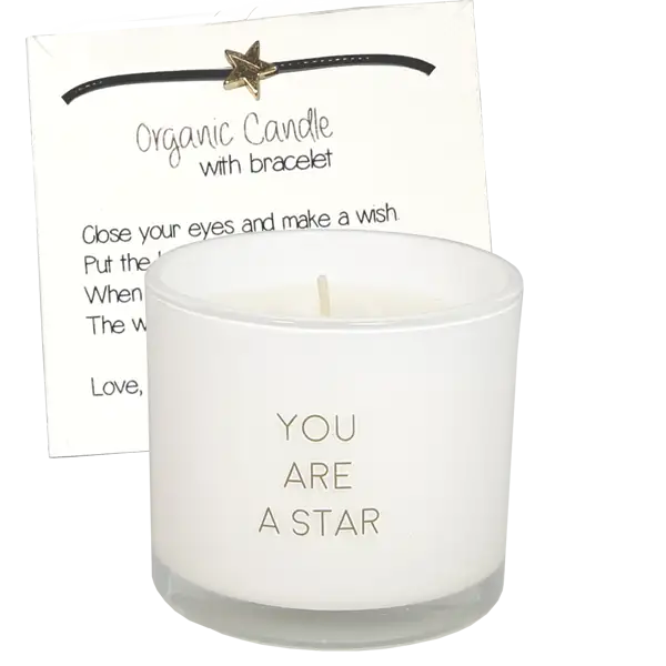 You Are a Star - "candela con braccialetto "