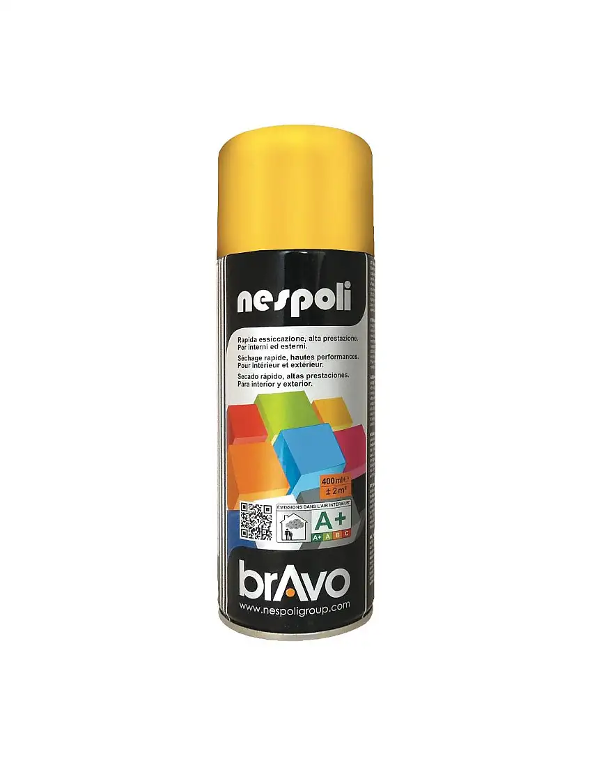 Nespoli Bomboletta Spray N0PCA41023 BRAVO Giallo Traffico Ral 1023 ...