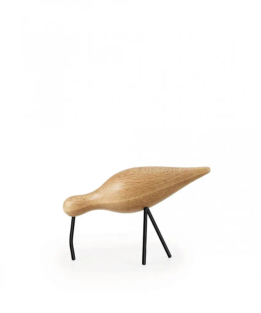 Normann Copenhagen Decorazione Shorebird Large Oak Black