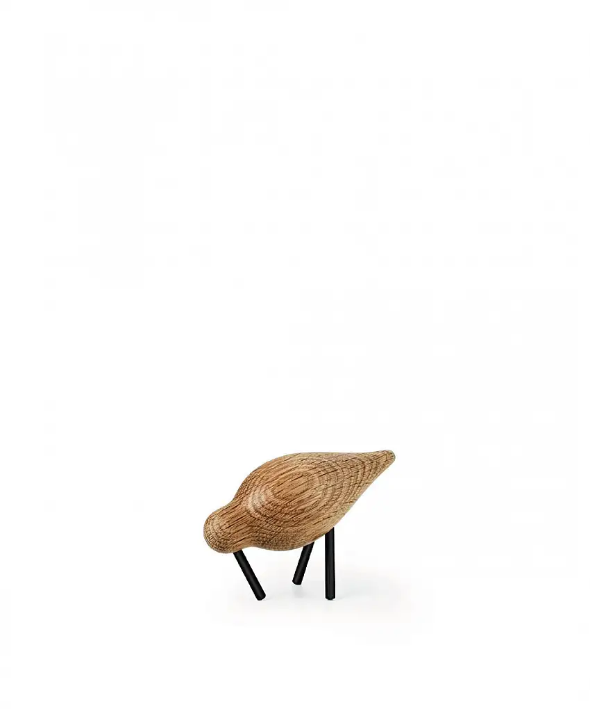 Normann Copenhagen Decorazione Shorebird Small Oak Black