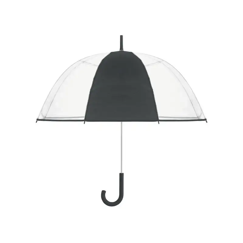 ⌀102Cm 23″ ombrello trasparente con manico curvo Gota