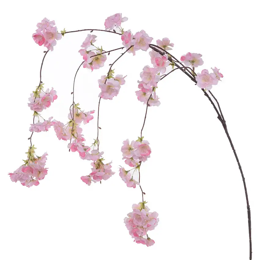 2 Pezzi • Ramo di pesco pendente • 120 cm