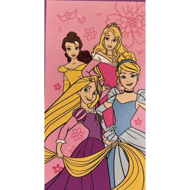 Principesse - Telo Mare in spugna Hermet Disney 70x140