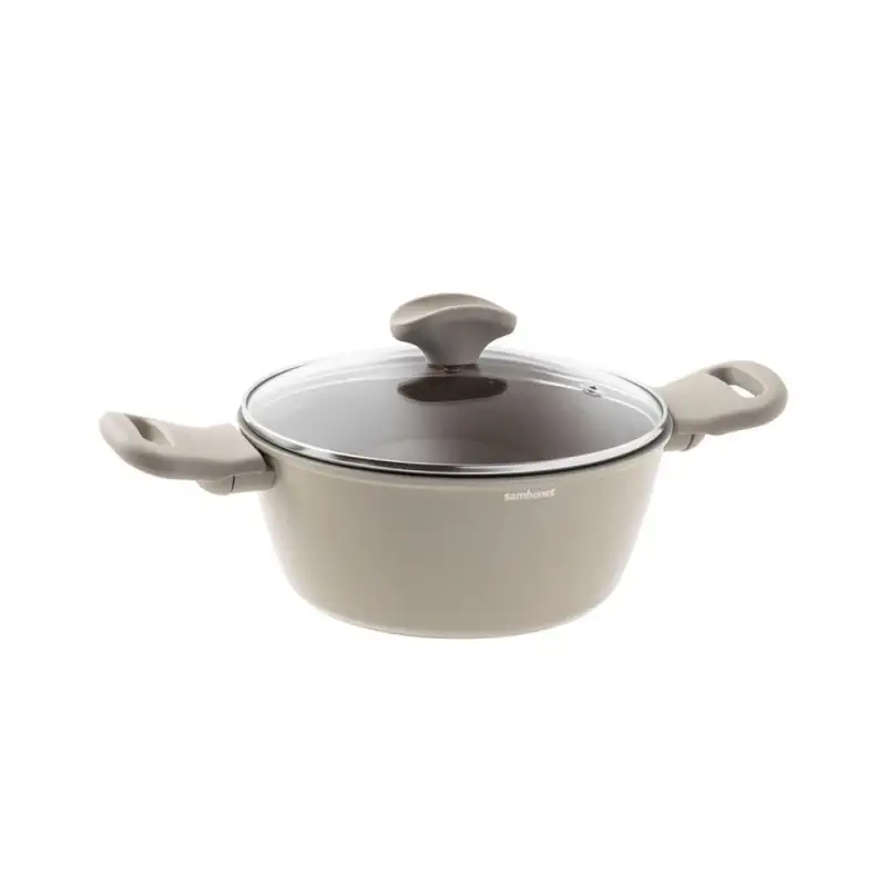 Sambonet casseruola alta con 2 manici Silver Force Ø20cm