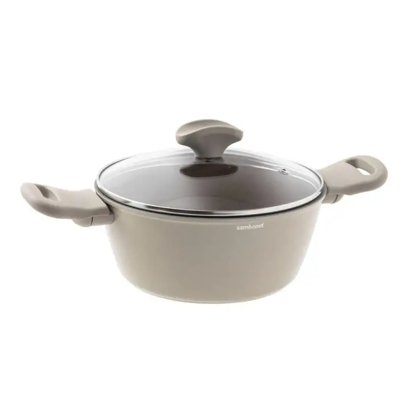 Sambonet casseruola alta con 2 manici Silver Force Ø24cm