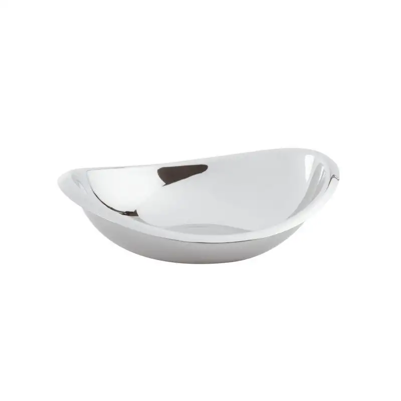 Ciotola Ovale Cm 14x12 Linea Twist Inox