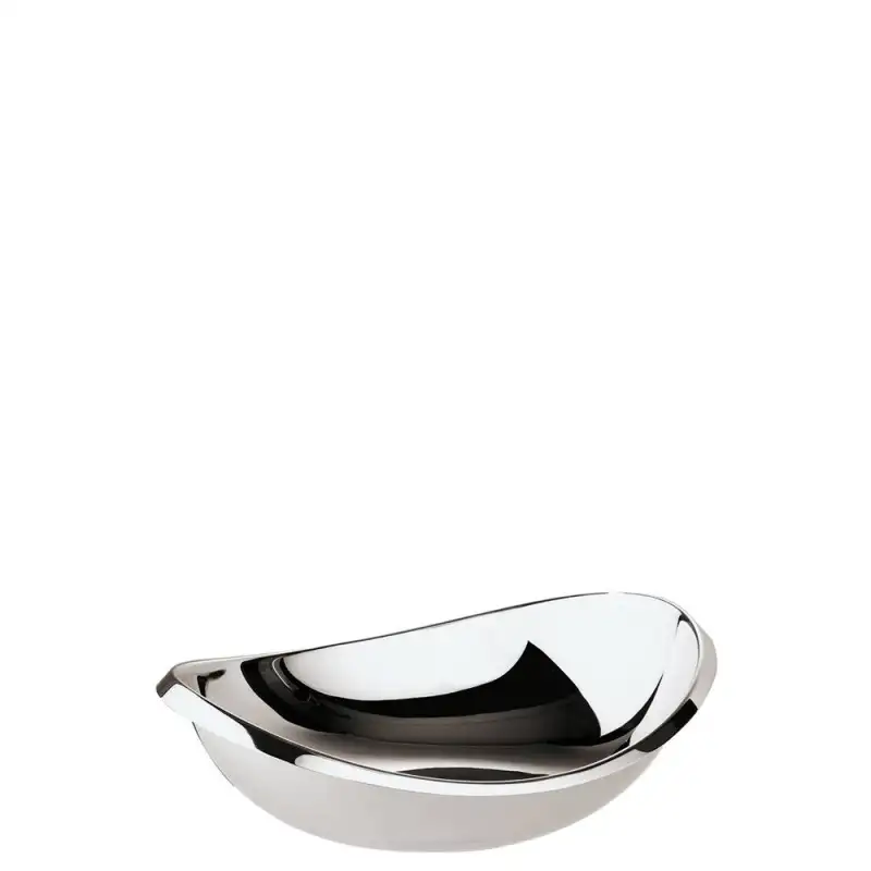 Ciotola Ovale Cm 18x15 Linea Twist Inox