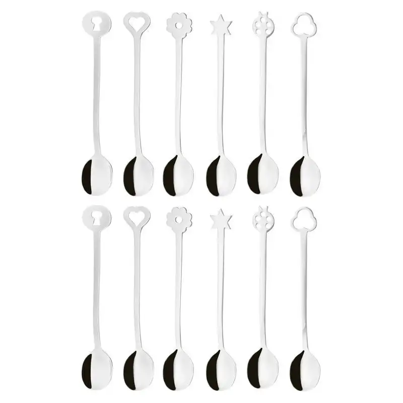 Set 12Pz Cucchiaini Party Portafort. Serie Living