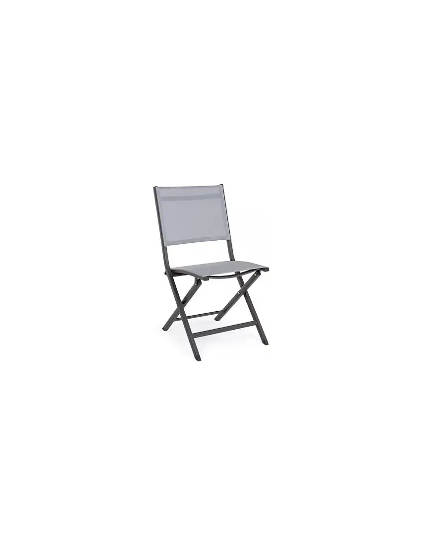 Sedia da esterno Yes Everyday ELIN Antracite e Grigio