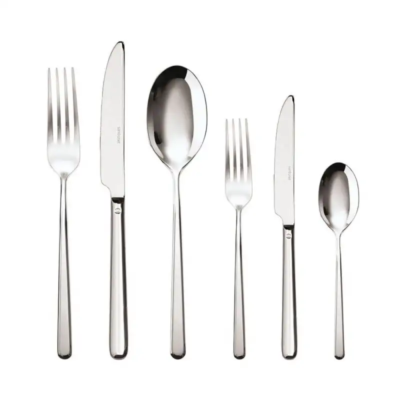 SET 36 POSATE LINEAR INOX