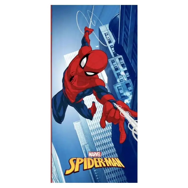 Telo mare  marvel spiderman spugna di cotone beach towel